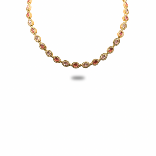 Collier Rubinia Rose