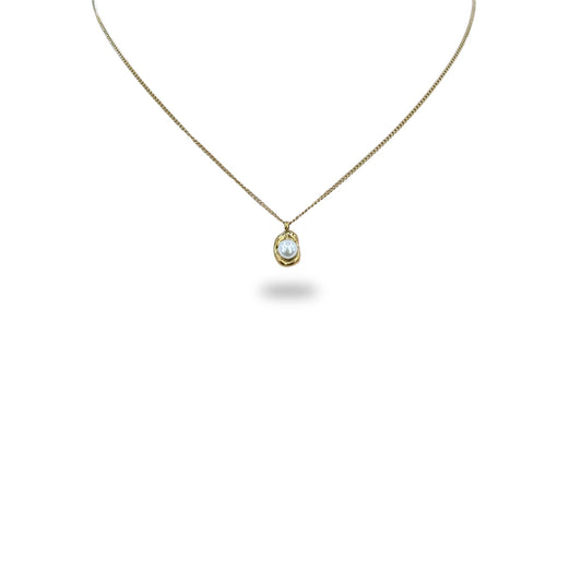 Collier Médaillon Perle