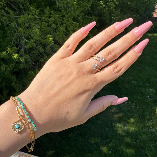 Bracelet Soleil Turquoise