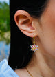 Boucles d'Oreilles Flocon