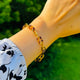 Bracelet Félin Doré