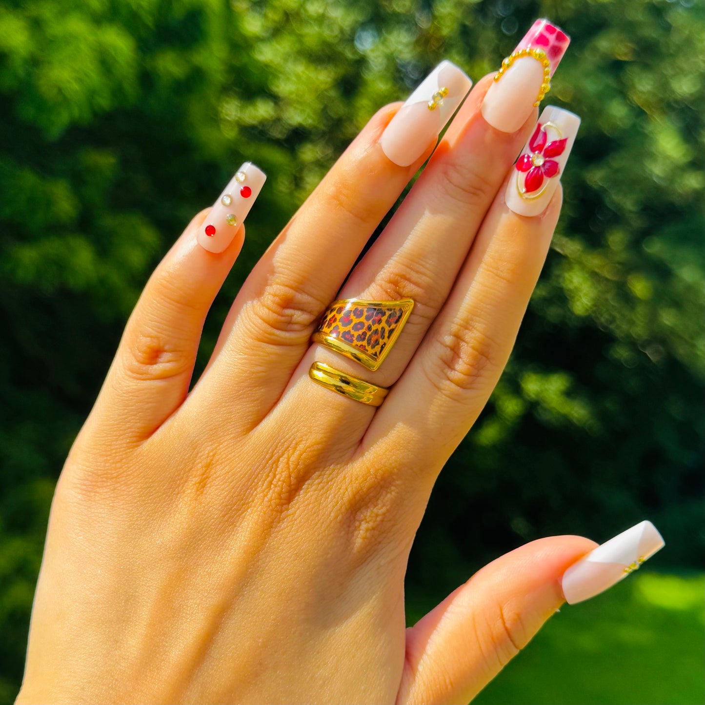 Bague Léopard Multi-Rangs