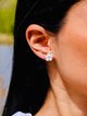 Boucles d'Oreilles Fleuria Nacré
