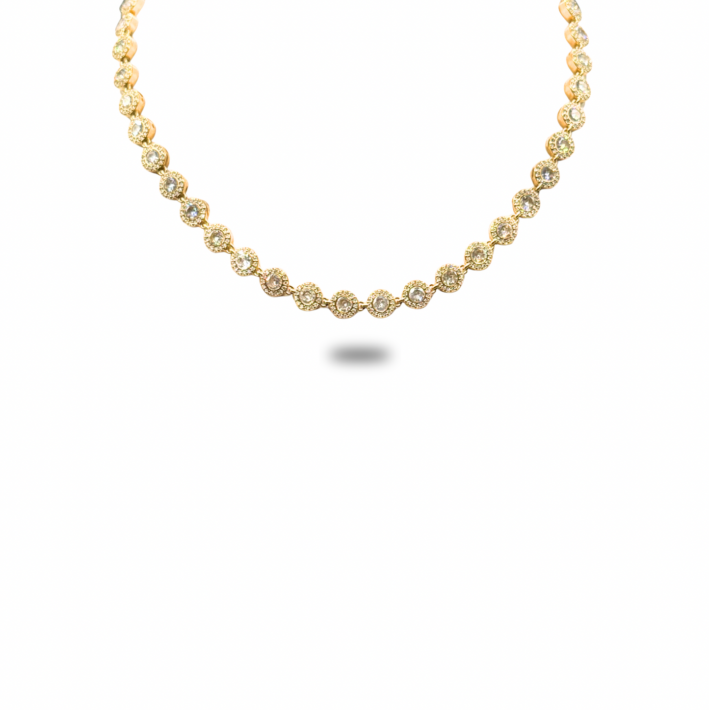 Collier Rubinia blanc