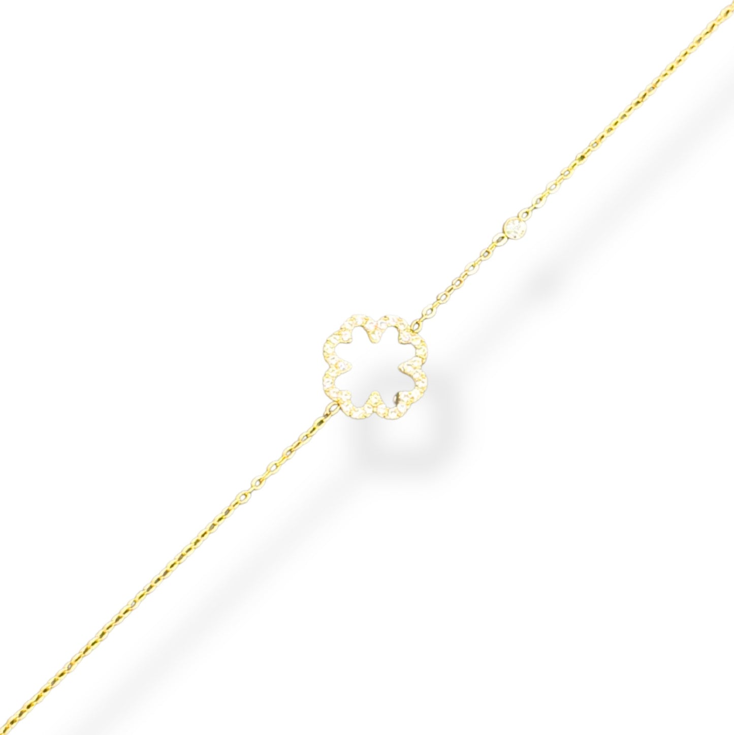 Bracelet Trèfle Doré