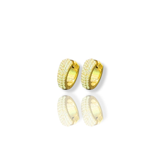 Boucles d'oreilles Cercles en Cascade