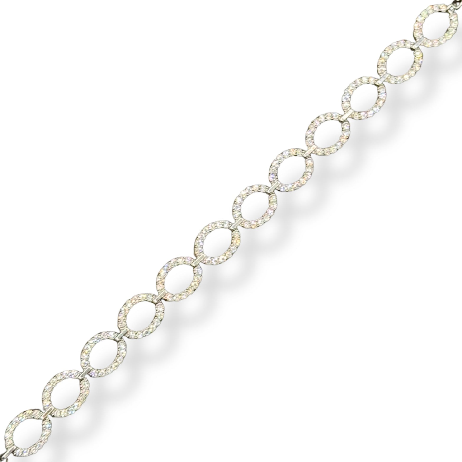 Bracelet Anneaux Infinis Argent