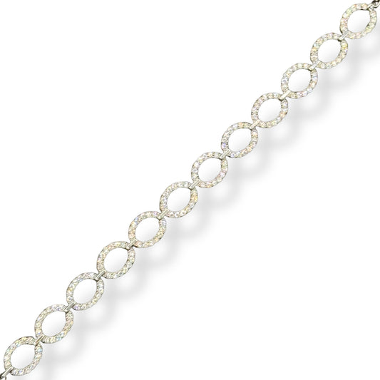 Bracelet Anneaux Infinis Argent