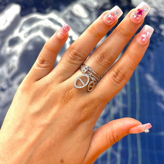 Bague Marinova Argenté – Zayara Paris
