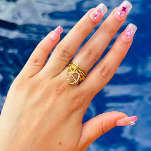 Bague Ovaline Doré – Zayara Paris